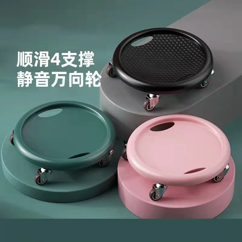 诗欧静音四轮健腹盘腹肌盘家用健身盘男女运动器材核心力量训练器