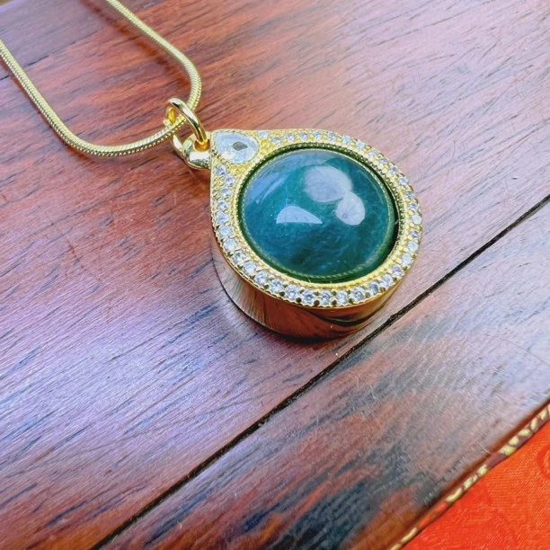 铜合金吊坠 绿色精美时尚吊坠不含链