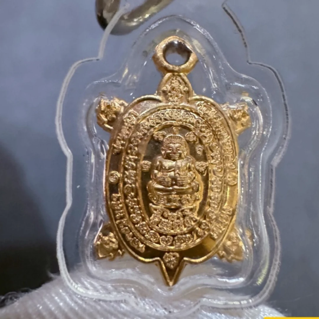 非金属亚克力吊坠 l迷你龟龟精美时尚吊坠手工金色一帆风顺实心