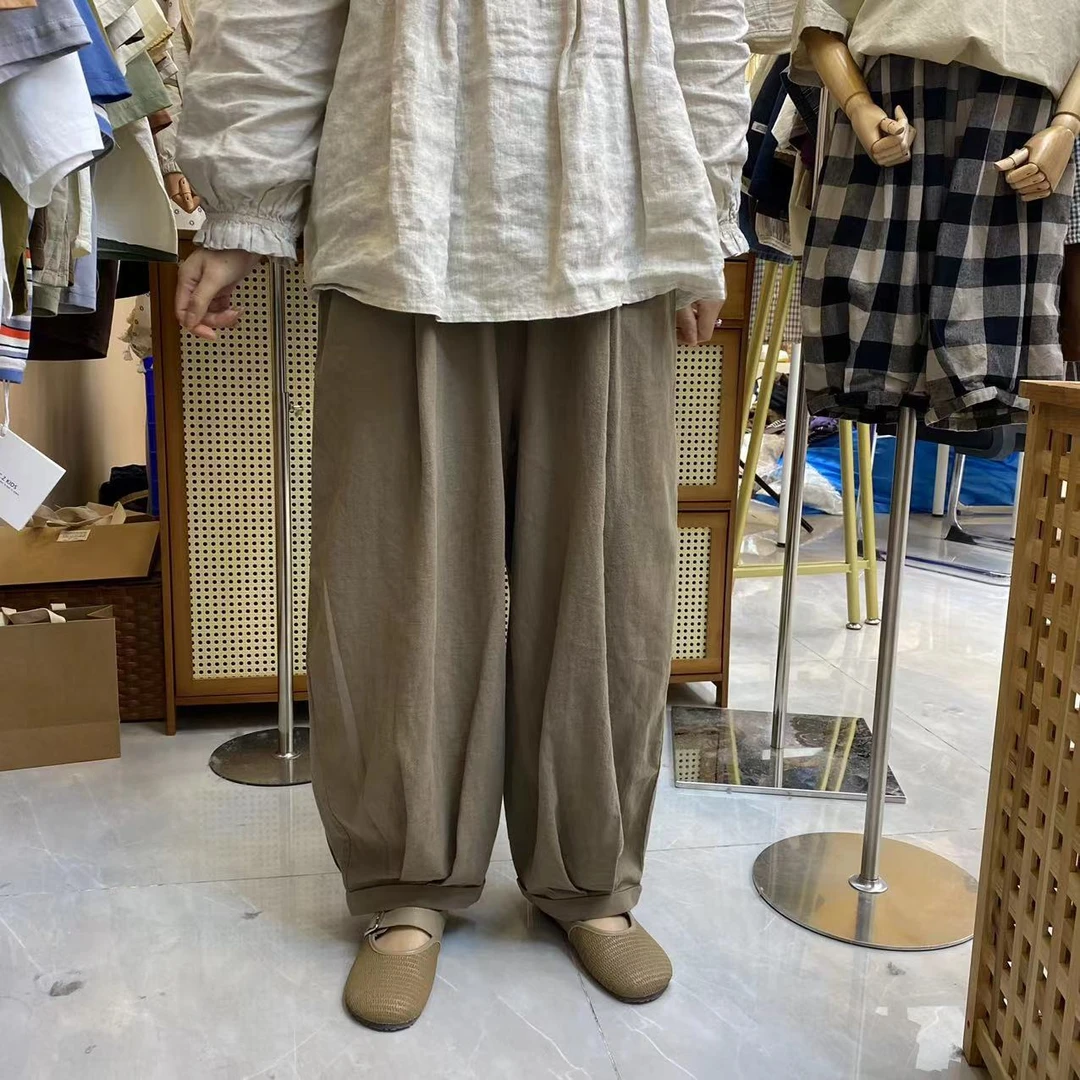〖姐姐家〗23夏款成人姐姐同款麻麻裤（建议90-140斤）zz syx23305