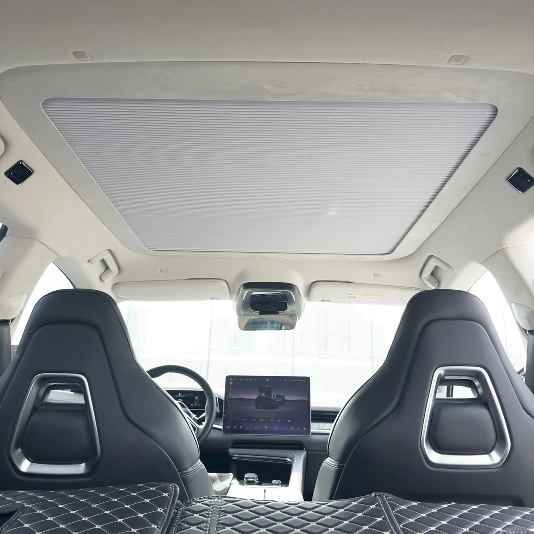 喜士邦适用于极氪001全景天窗推拉伸缩天窗车顶防晒隔热