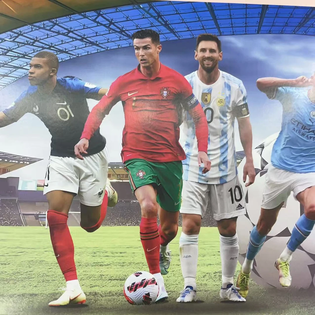 足球周边海报 签字海报 （ 直播间代拆）