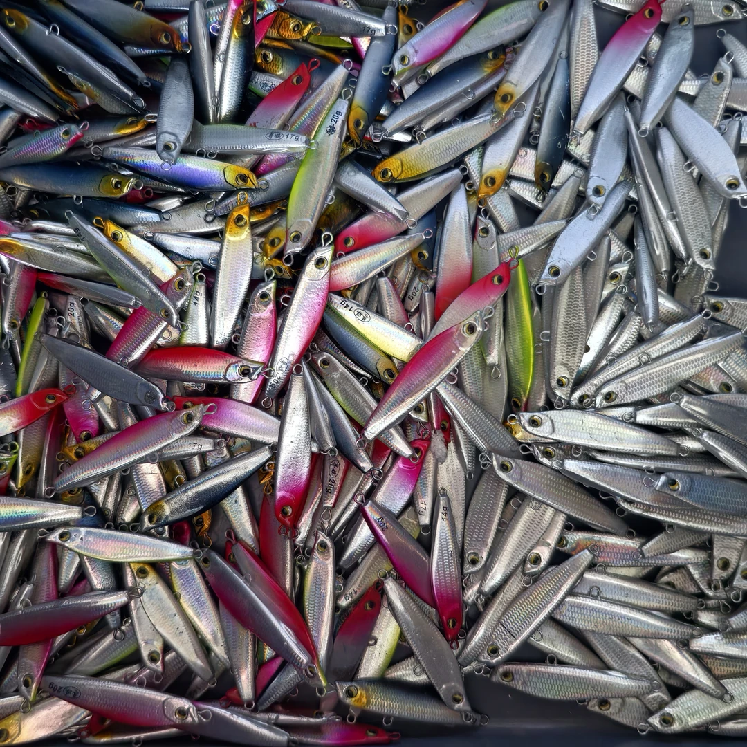 蛇年铁板一组10枚新款一飘Pro 路亚饵 瑕疵裸板 数量有限