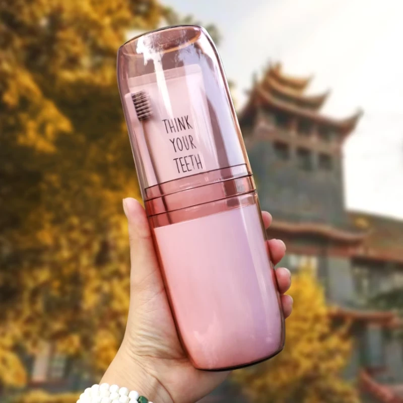 旅行牙刷收纳盒便携式牙刷杯牙膏牙缸漱杯出差牙刷盒牙杯漱口杯