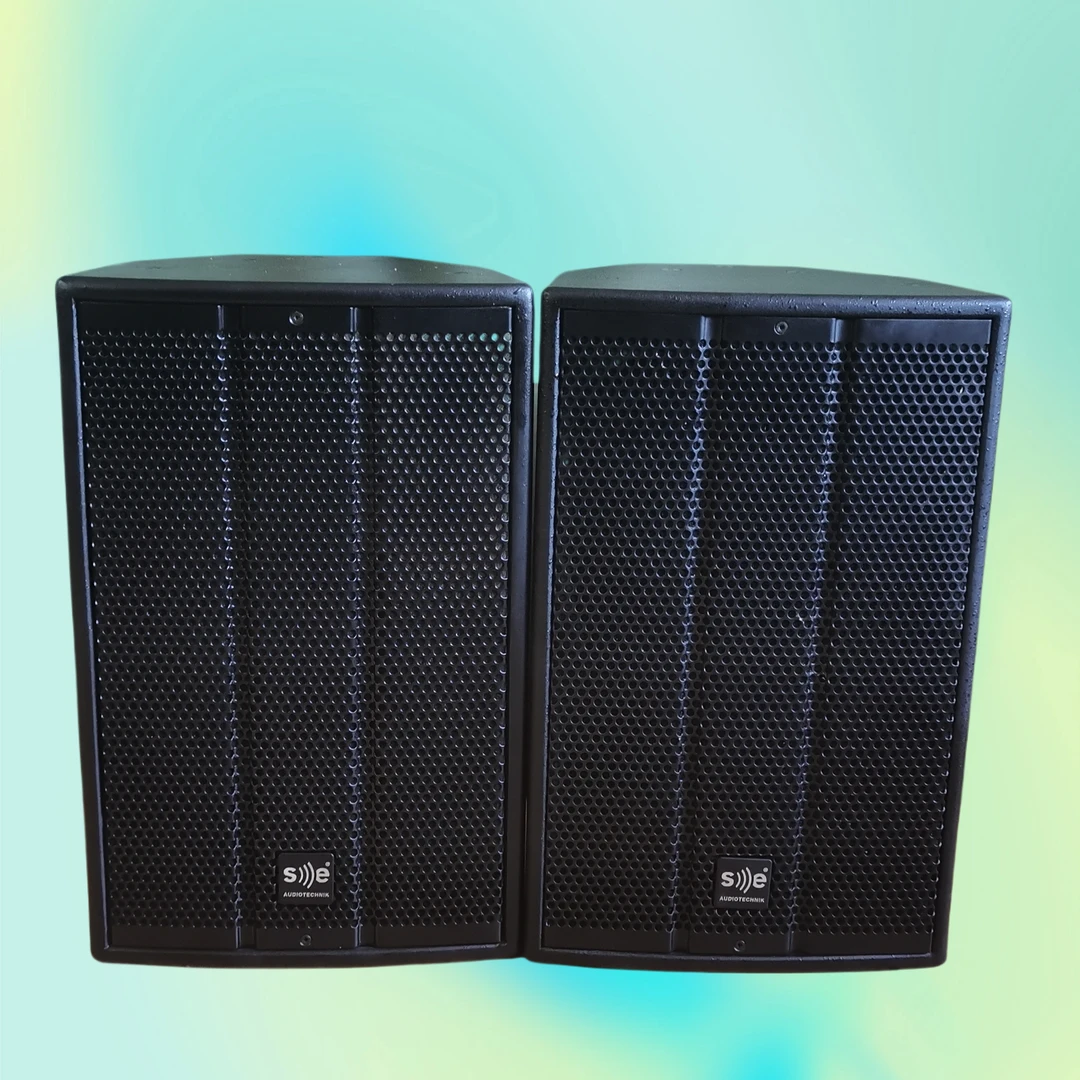 9新  不包邮德国美高专业10寸音箱二手音响专业K歌娱乐音箱