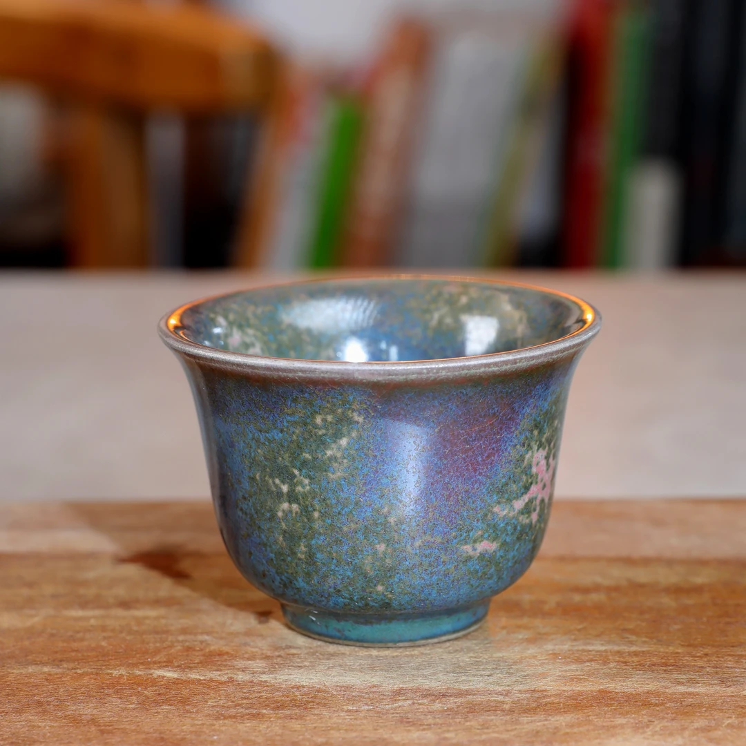 重斑炉钧 铃铛杯