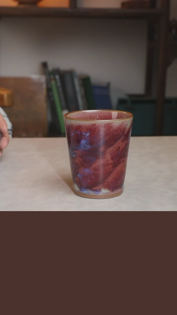 【闪购商品】瓷片909  万山红遍小可乐杯 何