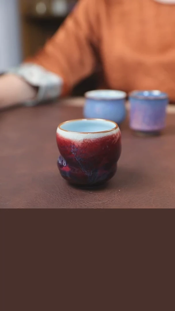 【闪购商品】瓷片552 螺纹杯 何