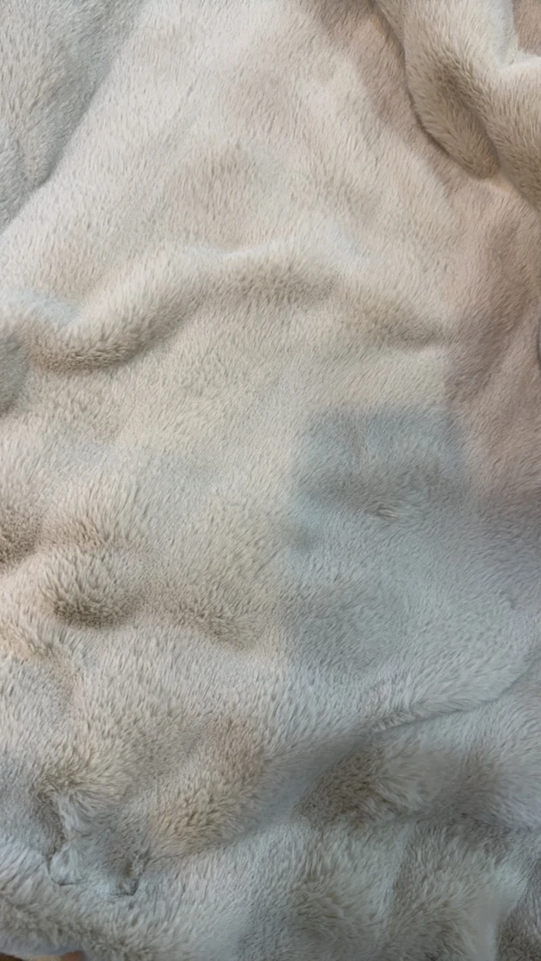 绒被套     米咖色