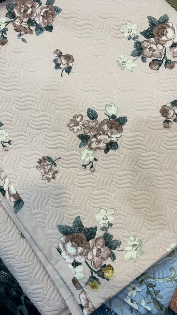 床盖三件套  粉色玫瑰