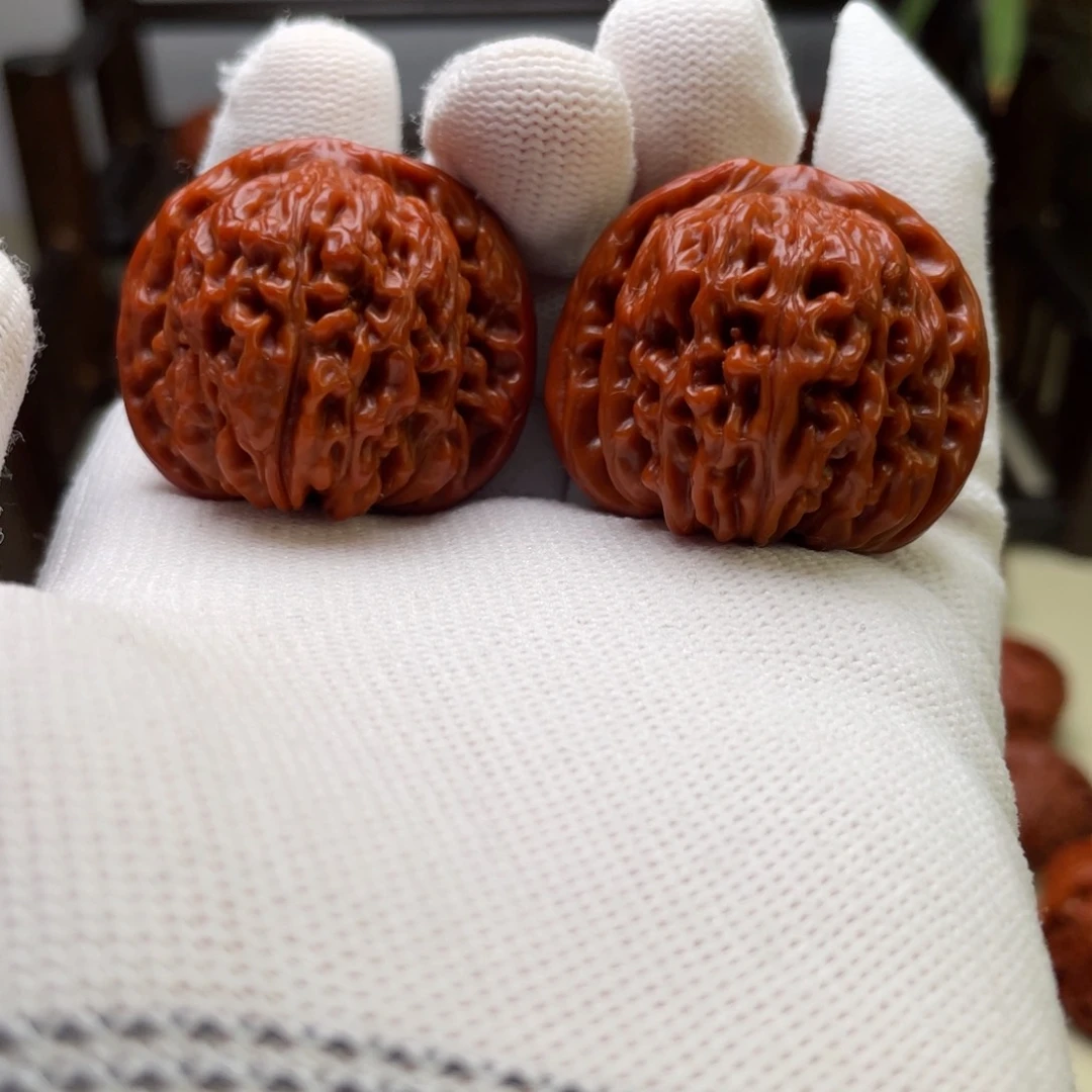 文玩核桃把件四***乐四座楼 37