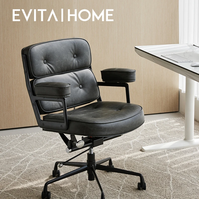 EVITA HOME电脑椅办公椅子久坐舒适家用人体工学椅电竞转椅老板椅