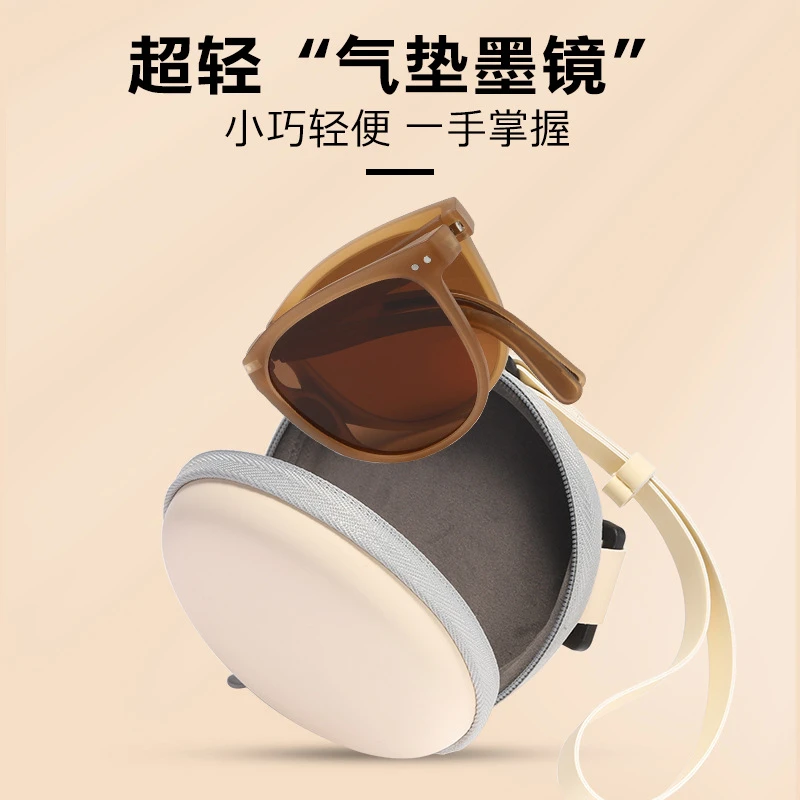 【新疆西藏包邮】2023折叠墨镜防晒防紫外线太阳镜眼镜送防护喷雾
