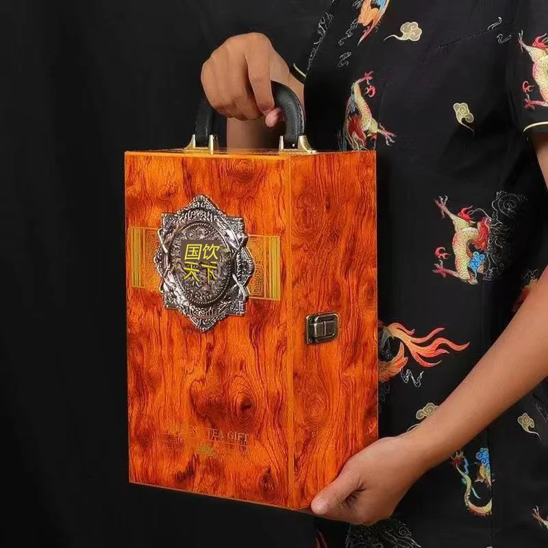 【梦竹】国饮天下 大红袍岩茶乌龙茶 陶瓷罐装200g礼盒 送礼