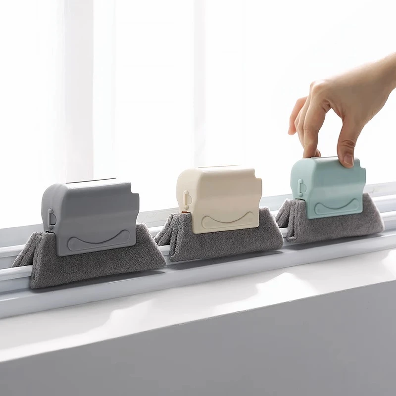 窗户门窗缝隙沟槽凹槽清洁刷窗槽清洁工具家用窗缝刷清理死角刷子