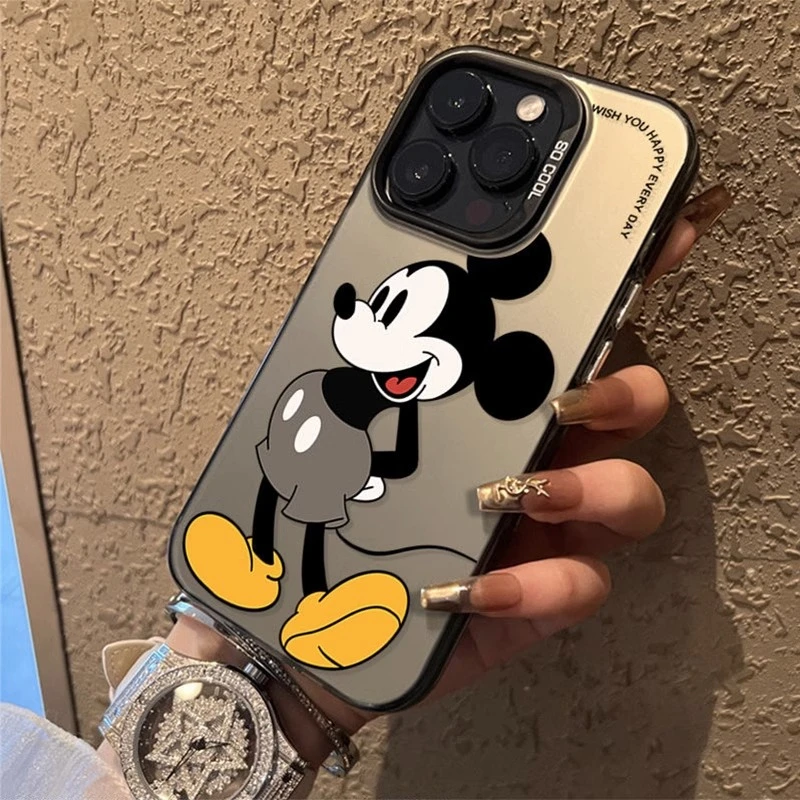 米奇米妮适用苹果15手机壳iPhone14promax新款13卡通12潮牌11动漫