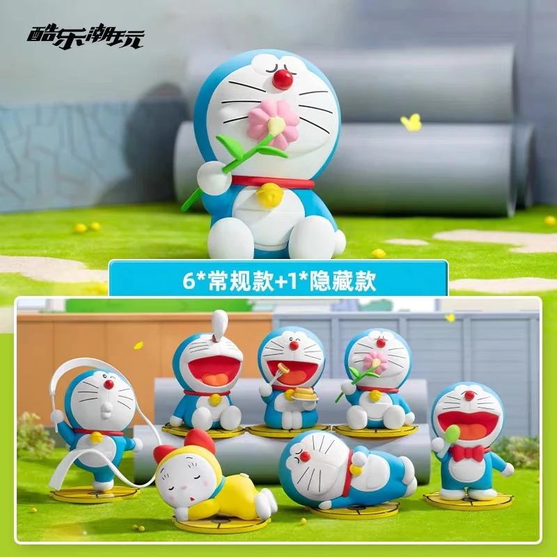 【拆盒】哆啦闲暇时光系列盲盒手办摆件
