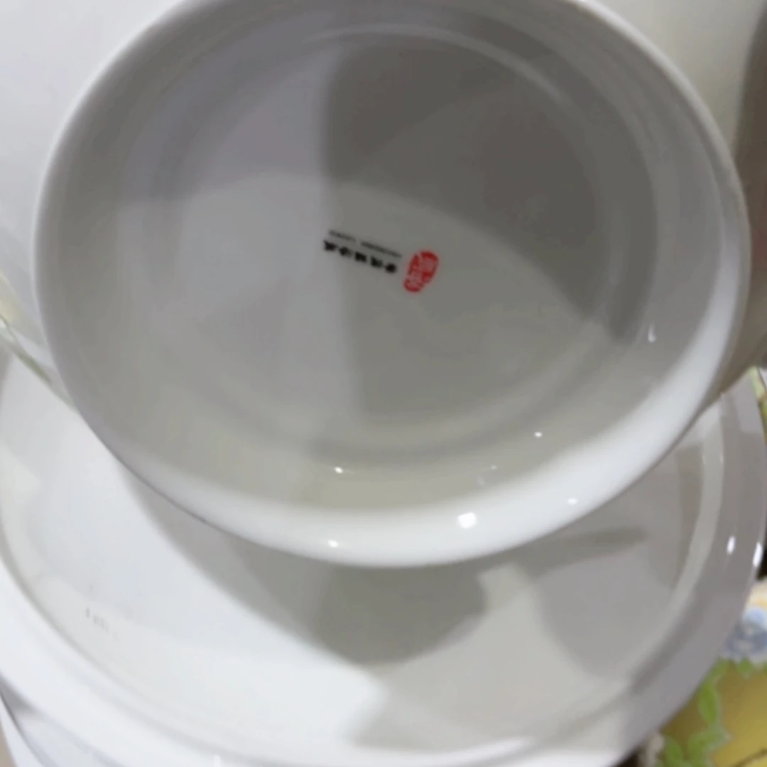 【闪购商品】陶瓷盘琴瑟和鸣汤锅带大勺瑕疵明显不售后