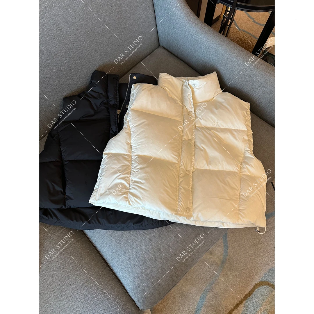 【95g】DAR STUDIO 深圳货【笑脸马夹】90白鹅绒冬季羽绒服88189