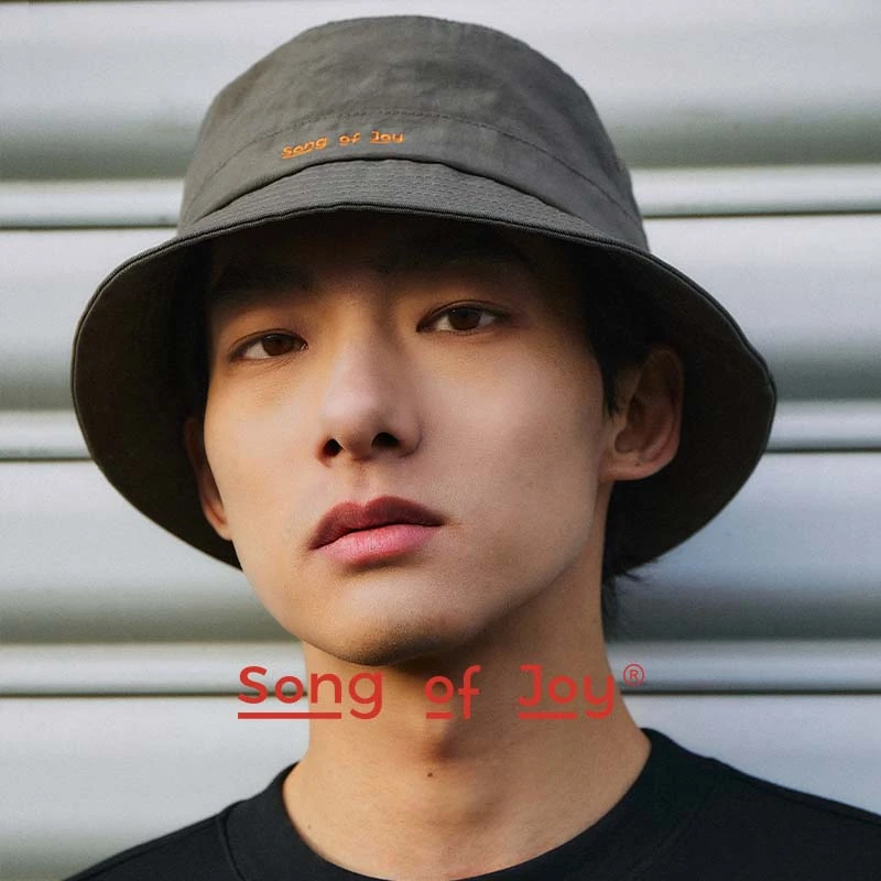 SONG OF JOY/阿颂潮牌中性渔夫帽盆帽简约复古遮阳帽子男女同款