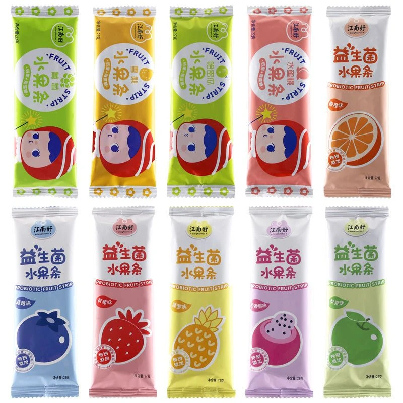 江南好水果条22gX30条 益生菌果糕10条 海藻糖果肉条宝宝儿童零食