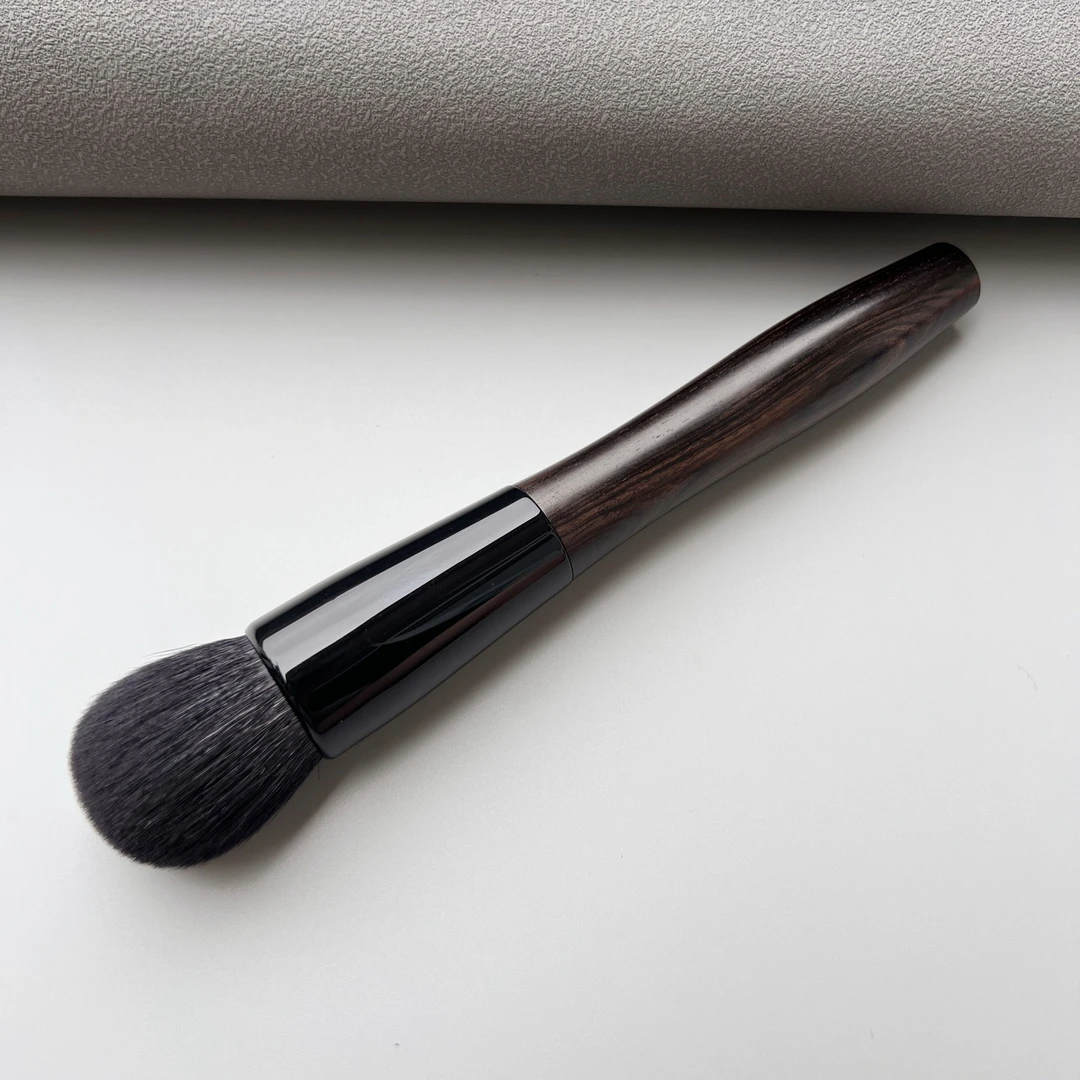 乌木细光锋羊毛圆头球形粉饼刷粉底刷粉膏刷沧州化妆刷