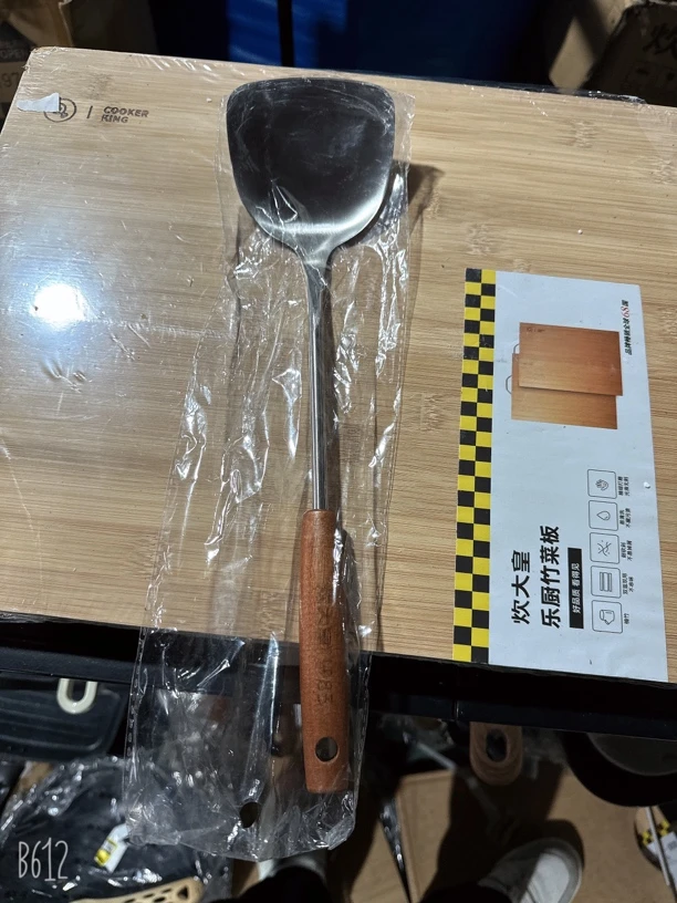 【微瑕介意勿拍】不锈钢锅铲