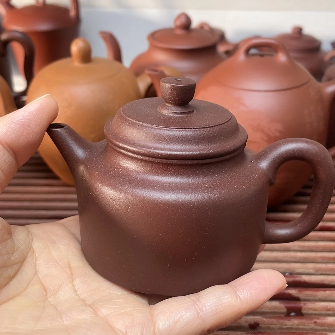 紫砂茶壶浮**心紫砂壶全手工