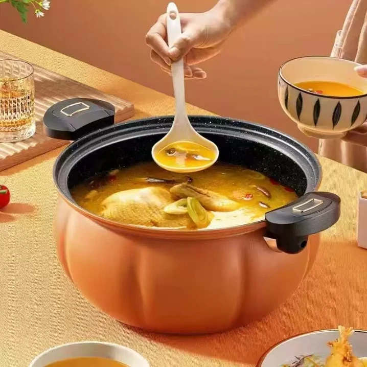 小黄鸭微压料理锅多功能煲汤锅