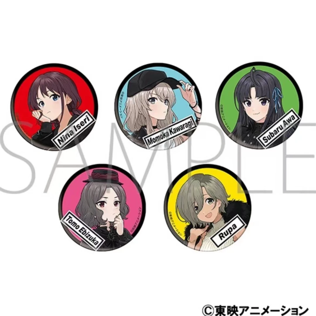 哭泣少女乐队乐队杂志风吧唧徽章 盲盒代拆