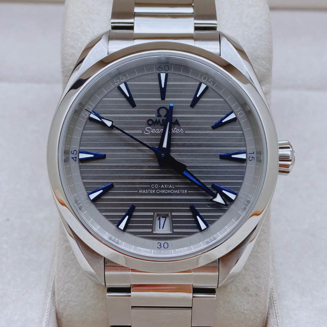 99新 Omega/欧米茄 海马150 41mm 自动机械  钢链