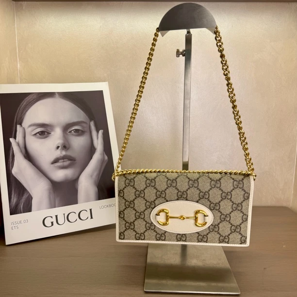 95新 GUCCI/GUCCI Gucci单肩包短款奢侈中古女士百搭