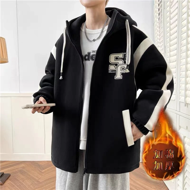 （05号）25年U潮牌拼接连帽衣外套05