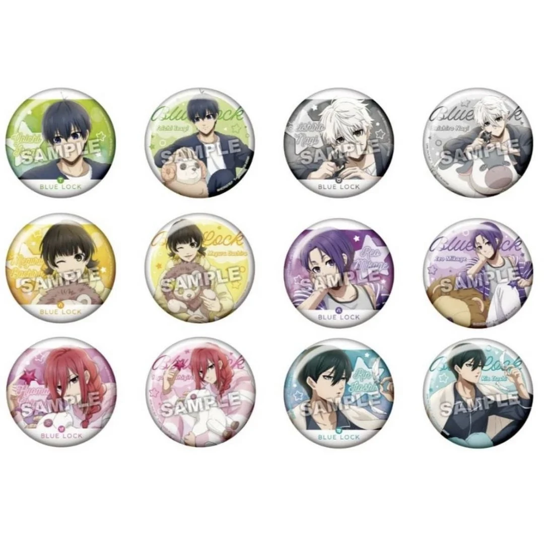 【蓝色监狱】星座系列 75mm大吧唧徽章 拆盒盲盒