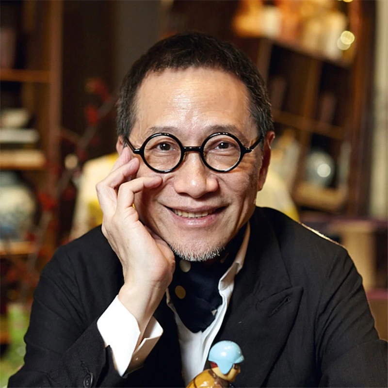 【购】复古圆石头镜镜片个性黑框圆形
