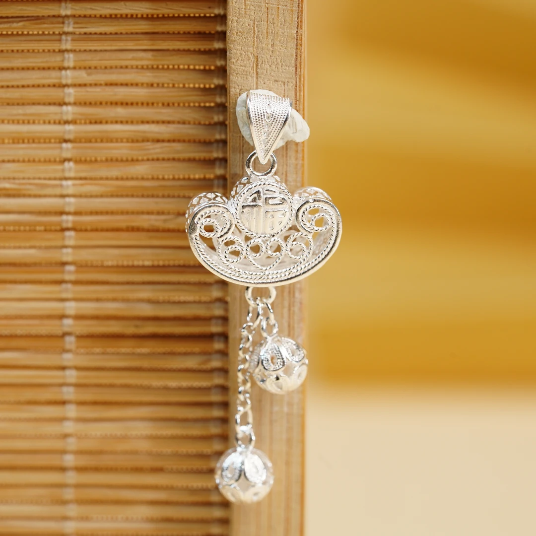足银银制品 足银银制品 【小北好物】足银吊坠-17QH90X261