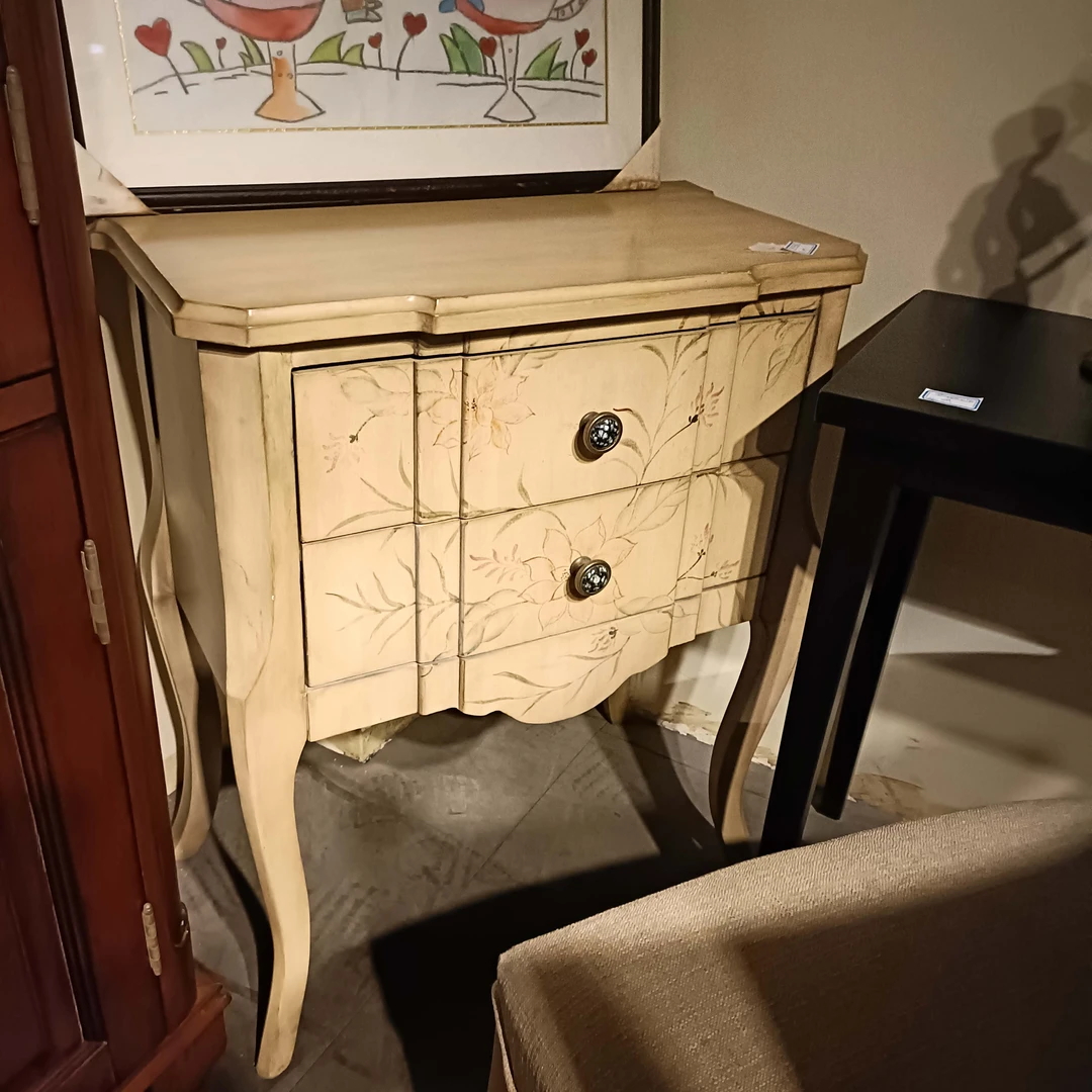 （孤品）双门抽屉柜美式轻奢新中式法式玄关欧式皇朝美式新中式法式