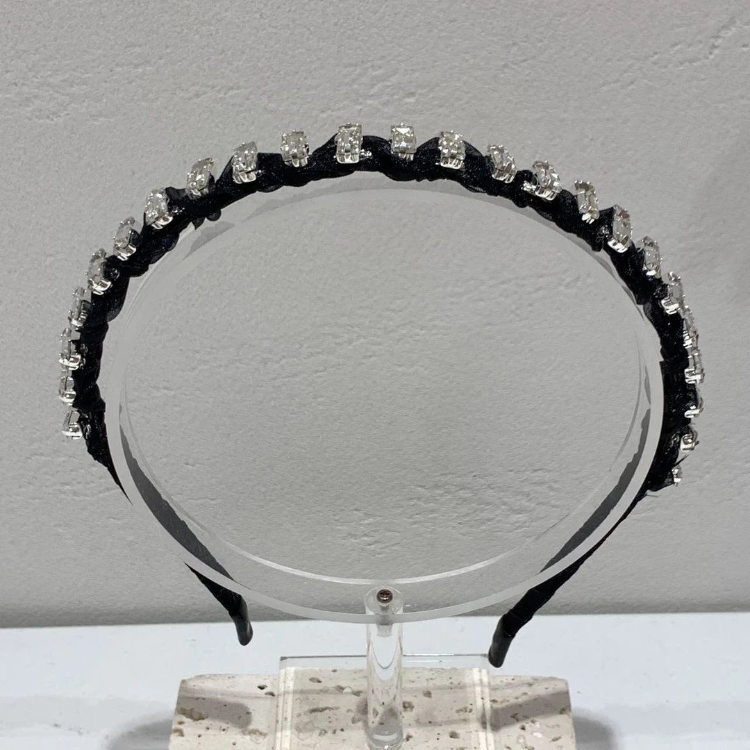 GREBUTY 5244 气质时尚黑色钻闪优雅发箍