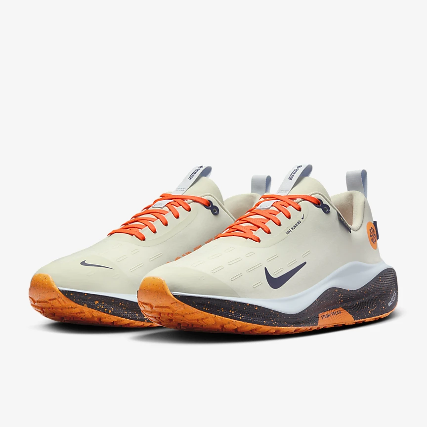Nike/耐克Run4防滑耐磨防水复古跑步鞋男款海玻璃蓝FB2204-002