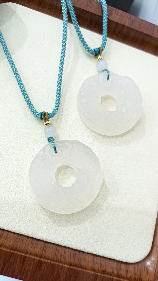 非金属树脂吊坠 平安扣吊坠简约设计