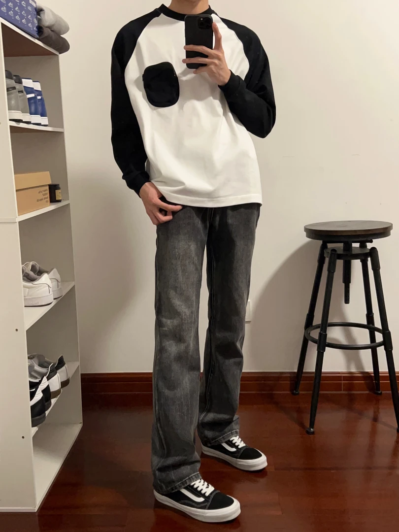 SUNINBOX VINTAGE 23 精纺赛络纺纯棉水洗修身微喇cleanfit牛仔裤