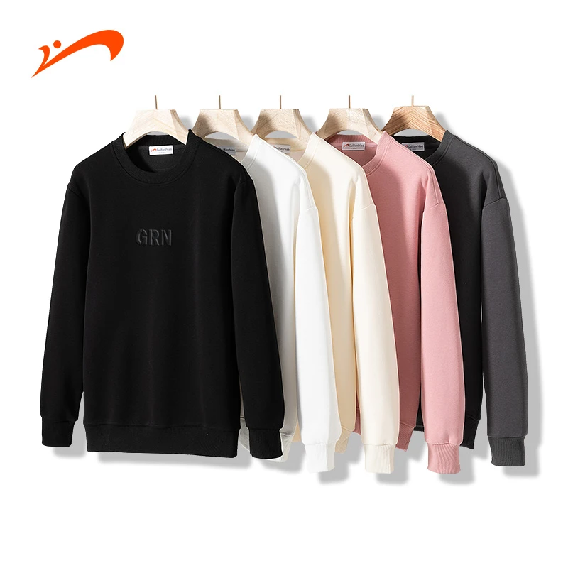 贵人鸟2023新款情侣圆领卫衣男休闲运动上衣潮流百搭秋冬青年宽松