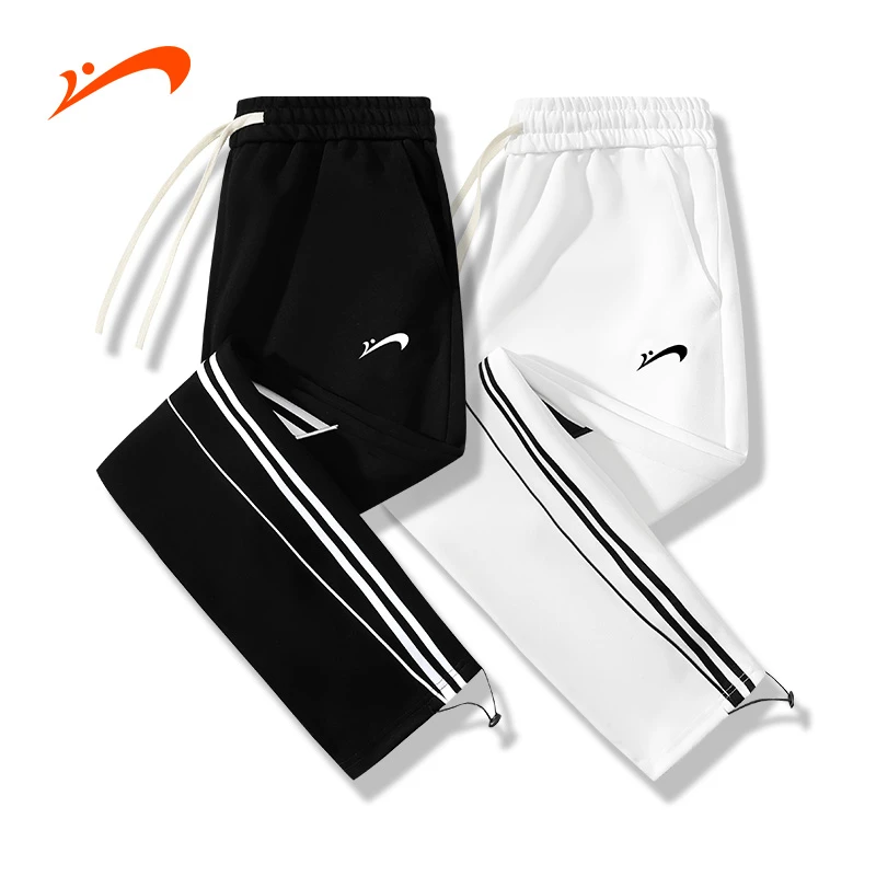 贵人鸟2025秋冬季新款卫裤运动情侣休闲时尚百搭阔腿卫裤