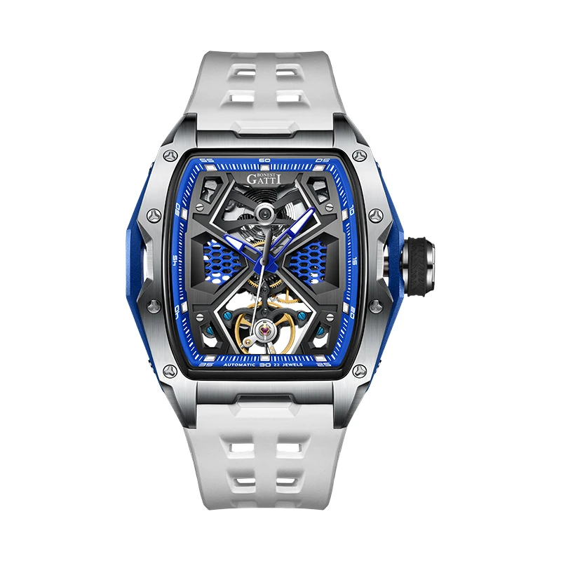 BONEST GATTI/布加迪德国进口名牌正品全自动机械男士手表BG5501