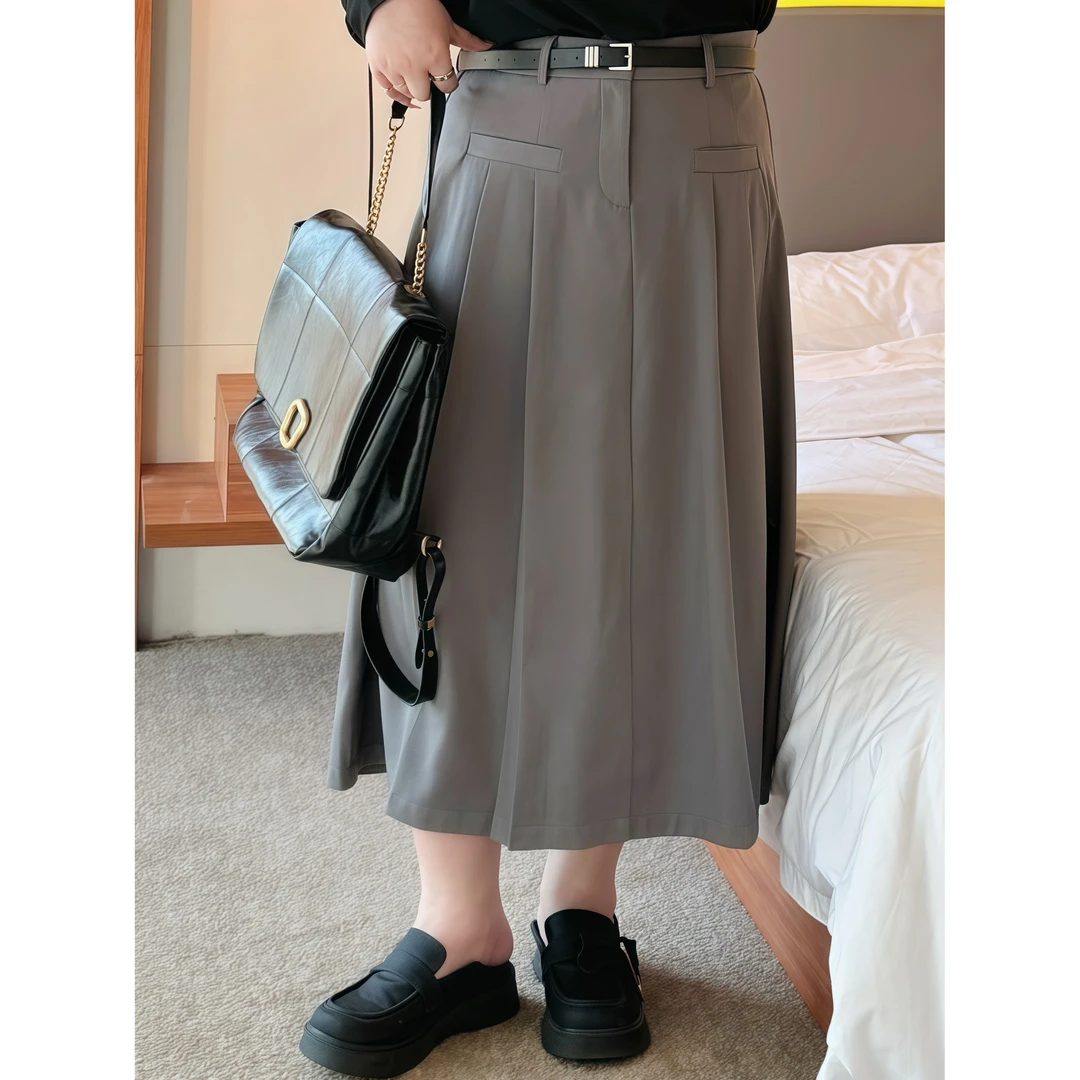 【晓晓家】断码捡漏~ 浮士德山 / 优雅风西装半身长裙11810