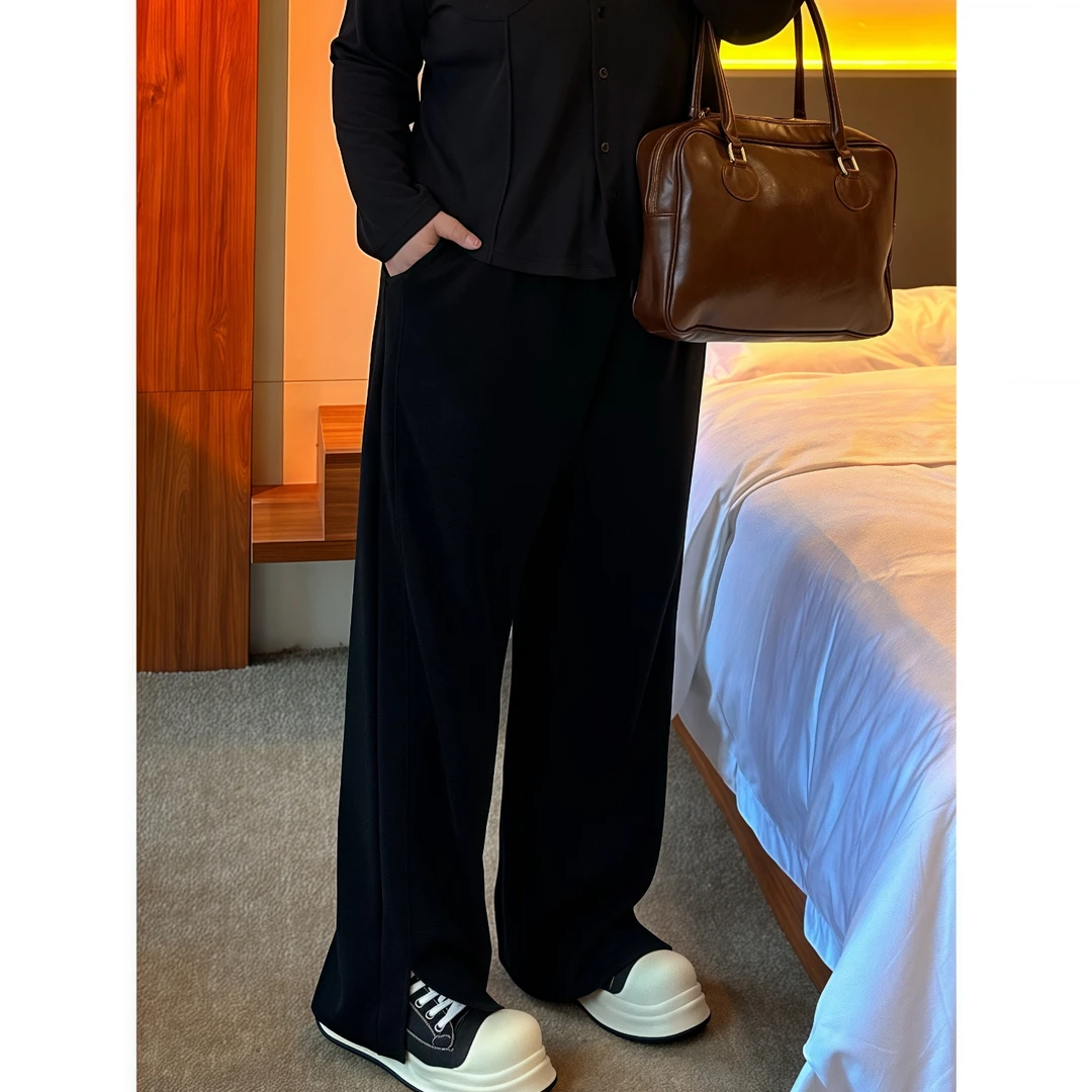 【双11捡漏】【晓晓家】威克林山 / 空气层暮冬绒直筒裤11529花契胖mm