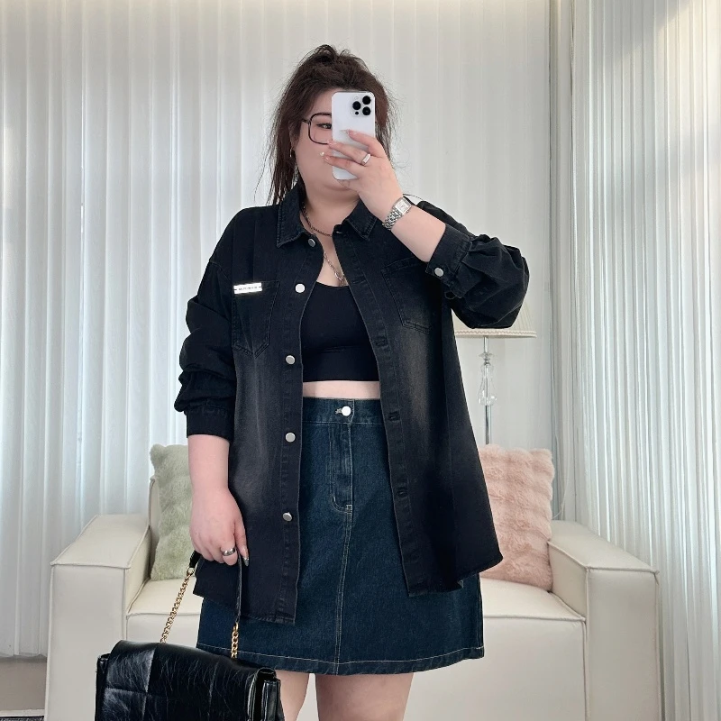 【晓晓家】断码捡漏~ 留法情书 / 重工水洗做旧风牛仔外套8507