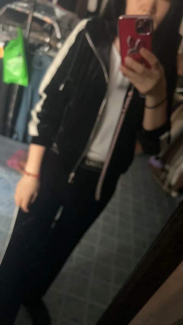 时尚潮流休闲套装立领