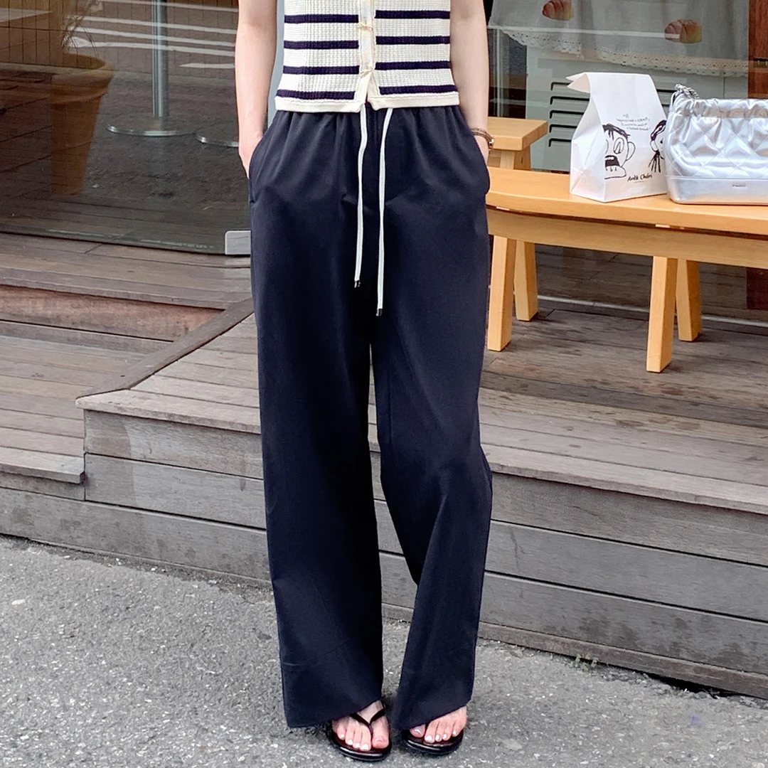 「现货」【追风假期】FS405X033松紧腰休闲裤