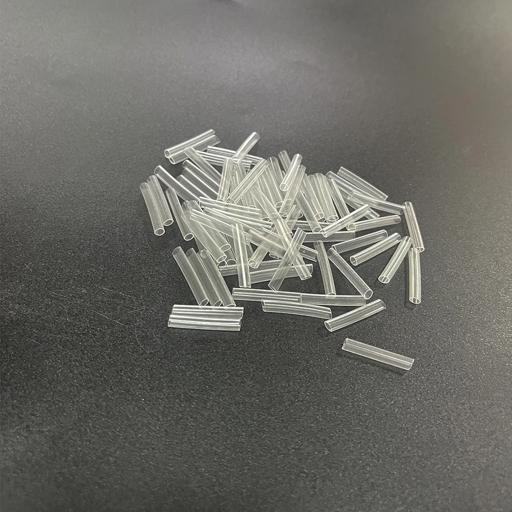 （50枚）透明大物青鱼钩柄套子线钩柄防磨套透明热缩管防磨损小配件